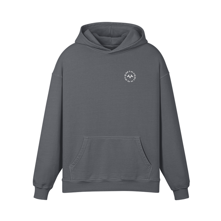 LEGACY OVERSIZE GREY HOODIE