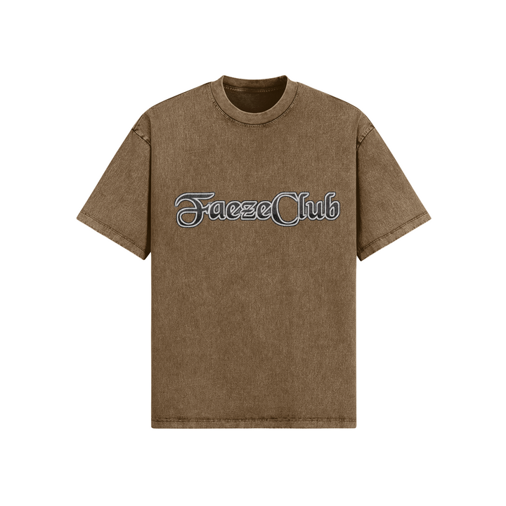 PASTEL BROWN OVERSIZE T SHIRT