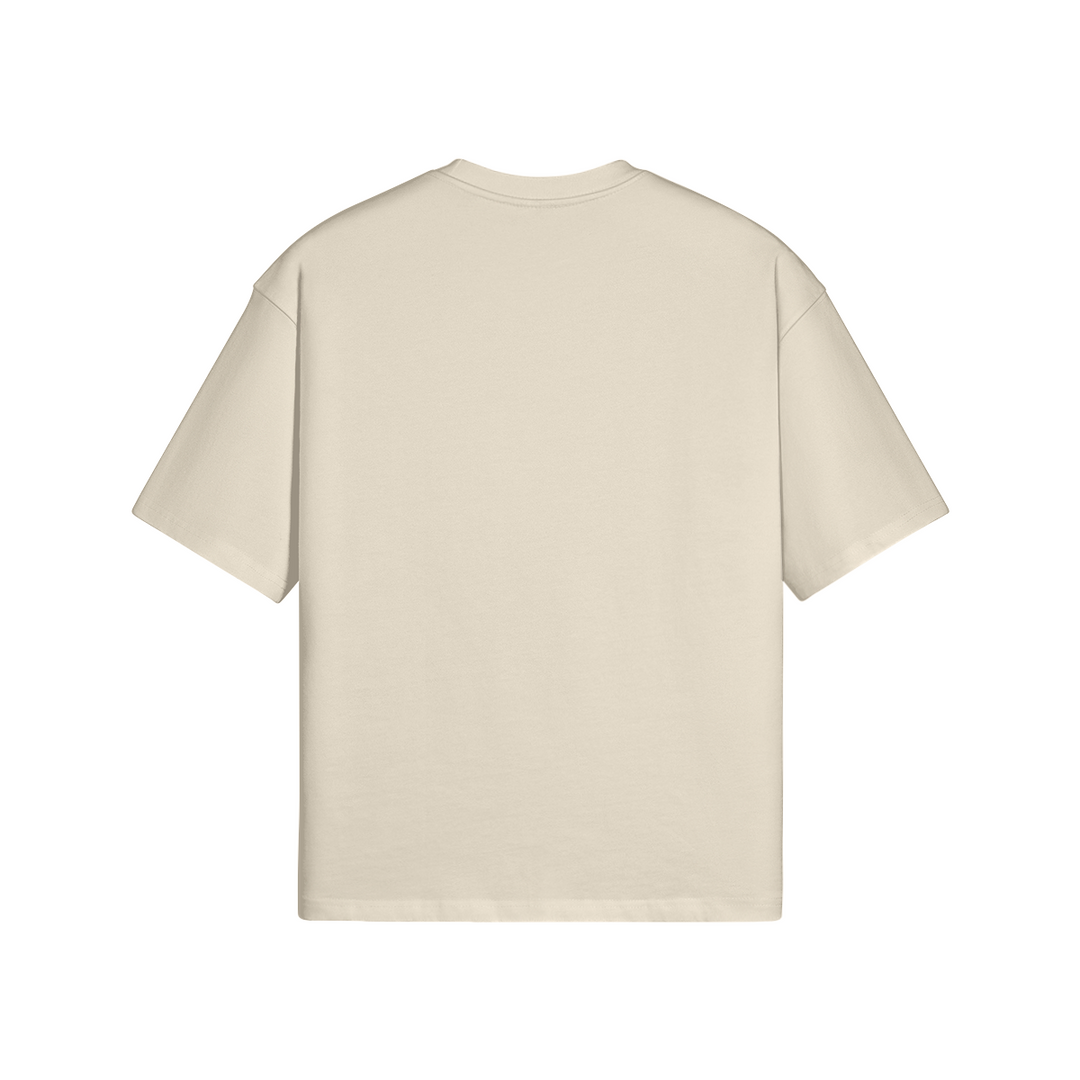 CREAM COLOR OVERSIZE TSHIRT