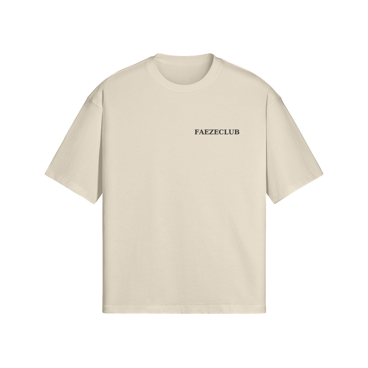 CREAM COLOR OVERSIZE TSHIRT