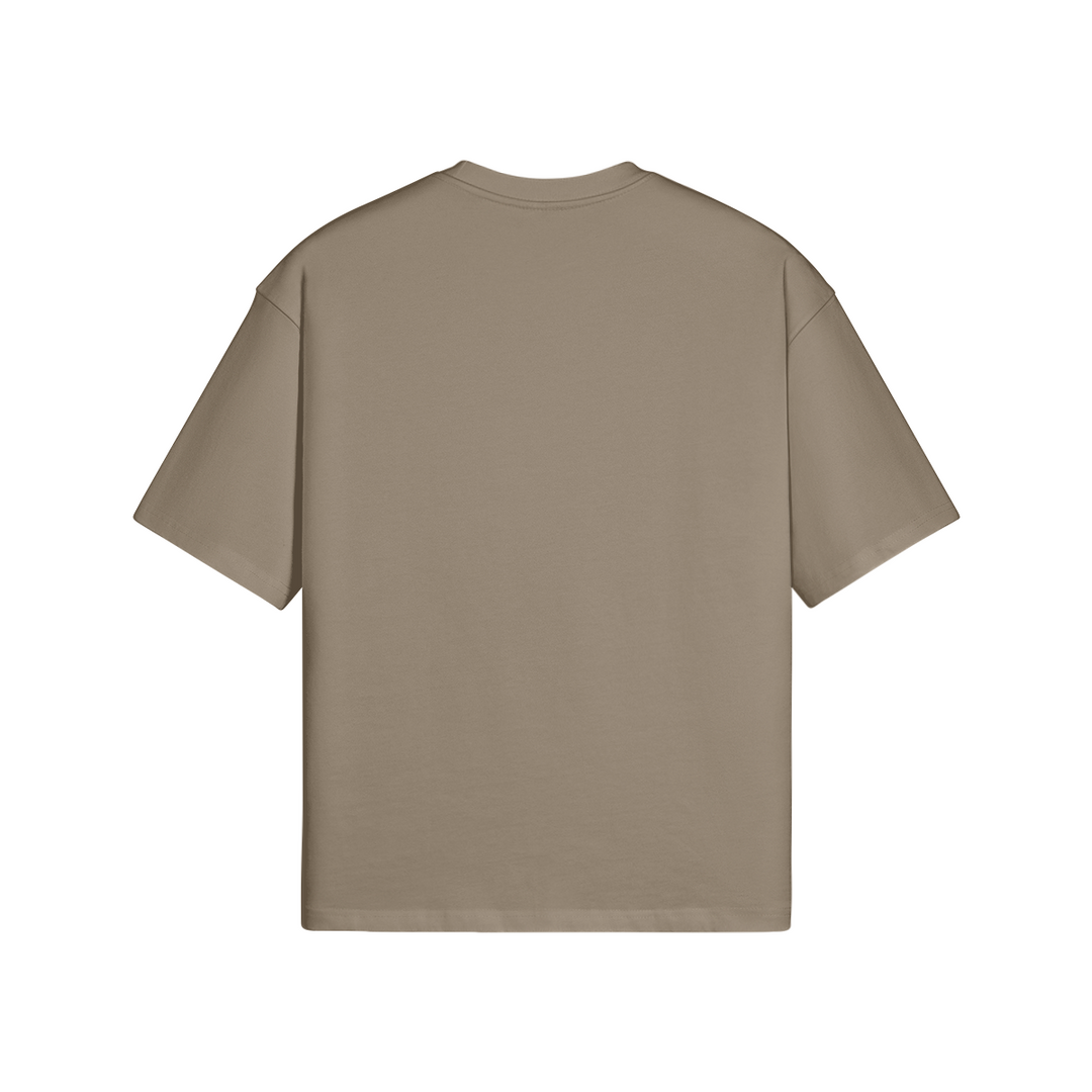 LIGHT BROWN OVERSIZE SHIRT