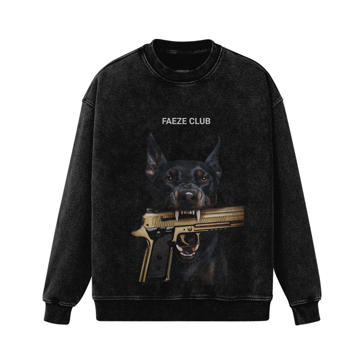 DOBERMAN FAEZE CLUB OVERSIZED FADED