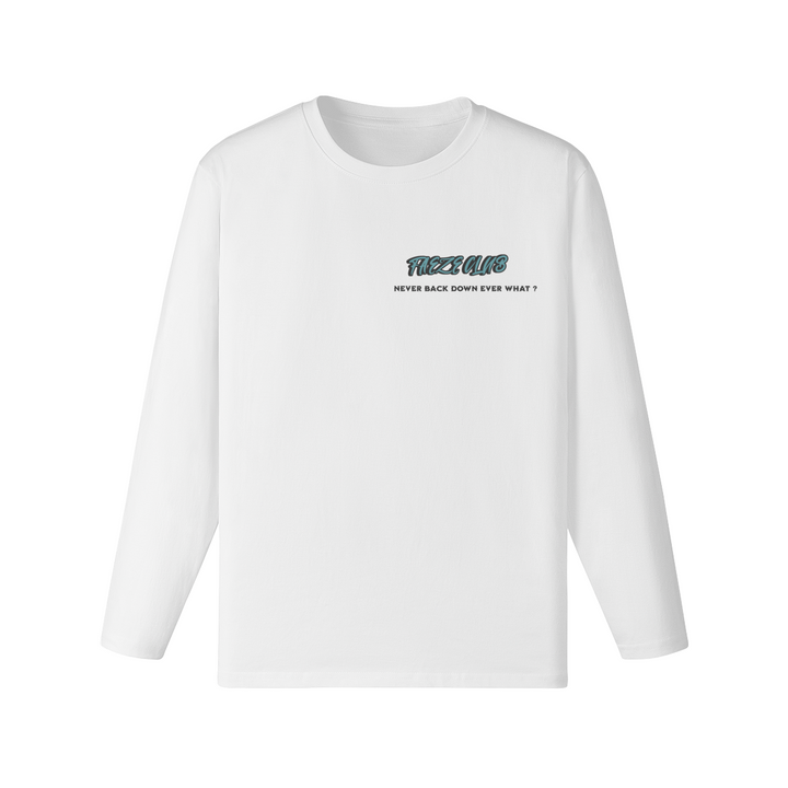 WHITE LONG SLEEVES FAEZE CLUB