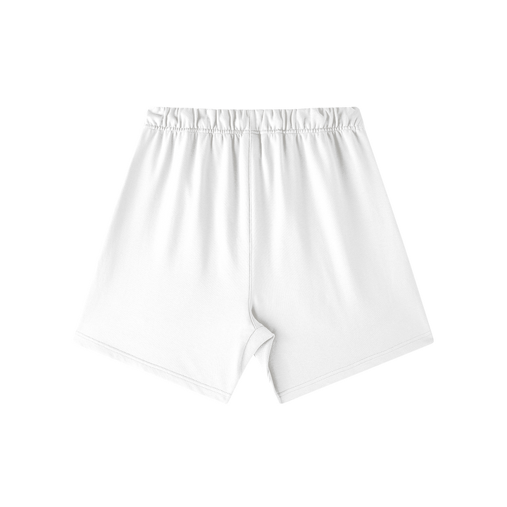 WHITE OVERSIZED SHORT