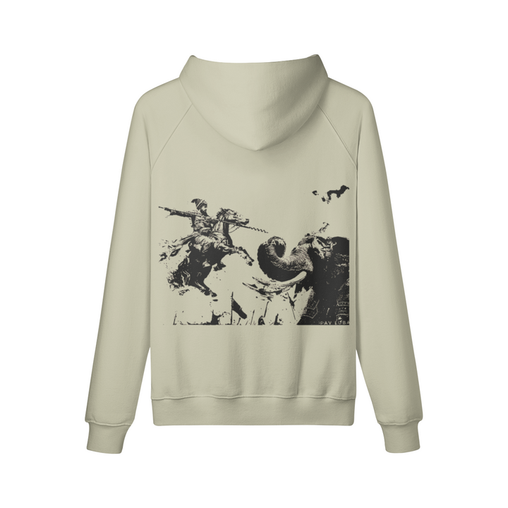 BACHITTAR SINGH FADED CAMEL OVERSIZE HOODIE