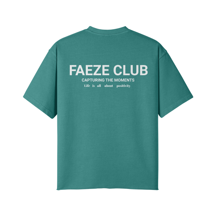 GREEN FAEZE CLUB OVERSIZE T SHIRT