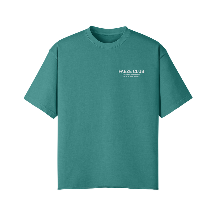 GREEN FAEZE CLUB OVERSIZE T SHIRT