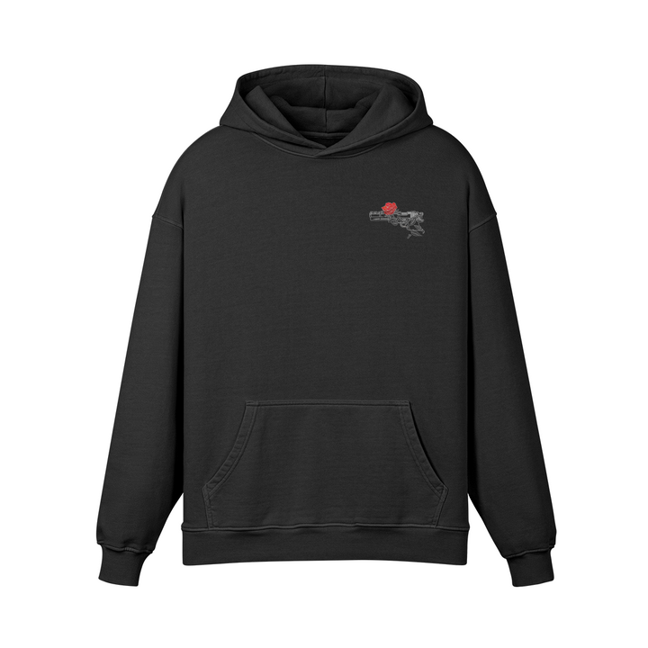 DEATH ROW  RECORD LABEL OVERSIZE HOODIE